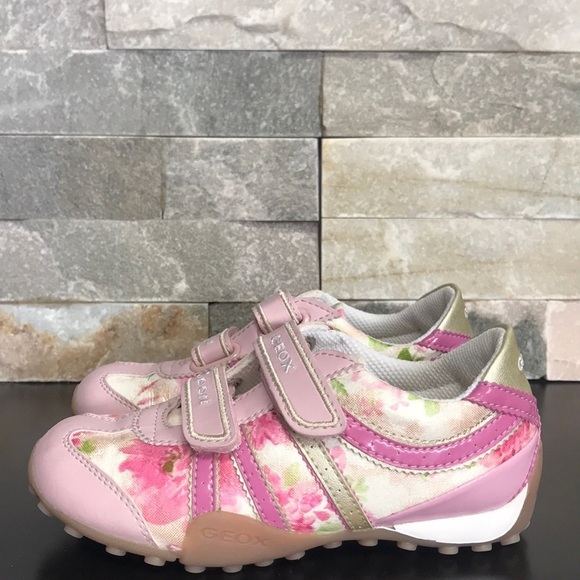 🎁 Geox J Snake Girl's Sneakers - Picture 1 of 8